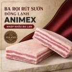 Ba rọi rút sườn đông lạnh Animex nhập khẩu Ba Lan