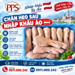 Chân heo sau đông lạnh nhập khẩu Áo