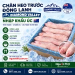 Chân heo trước đông lạnh Diamond Valley nhập khẩu Úc