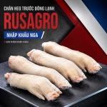 Chân heo trước đông lạnh Rusagro nhập khẩu Nga