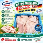 Da heo đông lạnh Crown Meat nhập khẩu Đức