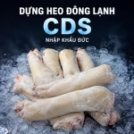 Dựng heo đông lạnh CDS nhập khẩu Đức