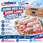 Dựng heo sau đông lạnh Animex nhập khẩu Balan