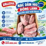 Nạc dăm heo đông lạnh Valesul nhập khẩu Brazil