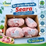 Nạc đùi heo đông lạnh Seara nhập khẩu Brazil
