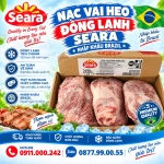 Nạc vai heo đông lạnh Seara nhập khẩu Brazil