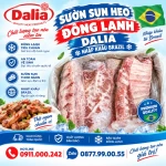 Sườn sụn heo đông lạnh Dalia nhập khẩu Brazil