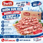 Sườn sụn heo đông lạnh Swift nhập khẩu Mỹ (JBS)