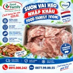Sườn vai heo nhập khẩu Food Family (Vion)
