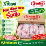 Thịt nạc dăm heo đông lạnh Dalia nhập khẩu Brazil