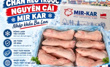 Chân heo trước đông lạnh Animex nhập khẩu Ba Lan