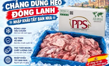 Chẳng dừng heo đông lạnh nhập khẩu Tây Ban Nha
