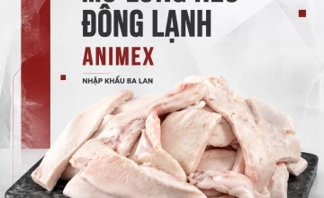 Mỡ lưng heo đông lạnh Animex nhập khẩu Balan