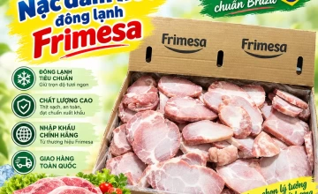Nạc dăm đông lạnh Frimesa nhập khẩu Brazil