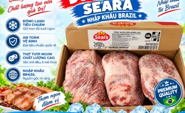Nạc vai heo đông lạnh Seara nhập khẩu Brazil