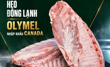 Sườn cánh buồm heo Olymel nhập khẩu Canada