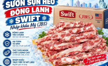 Sườn sụn heo đông lạnh Swift nhập khẩu Mỹ (JBS)