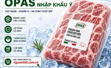 Sườn vai đông lạnh Opas nhập khẩu Ý