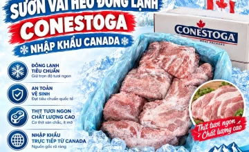 Sườn vai heo đông lạnh Conestoga nhập khẩu Canada
