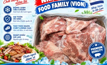 Sườn vai heo nhập khẩu Food Family (Vion)