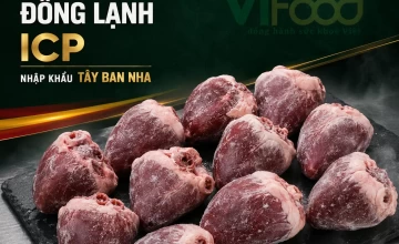 Tim heo đông lạnh ICP nhập khẩu Tây Ban Nha