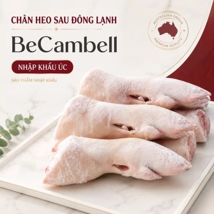 Chân heo sau BeCambell nhập khẩu Úc