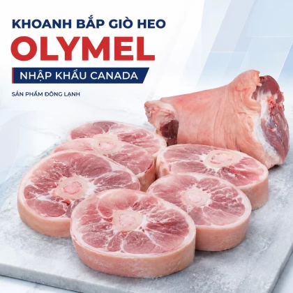 Khoanh bắp giò heo Olymel nhập khẩu Canada