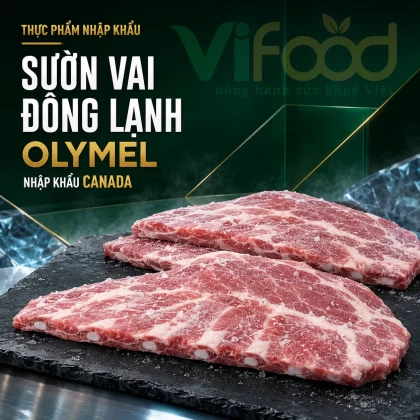 Sườn vai đông lạnh Olymel nhập khẩu Canada