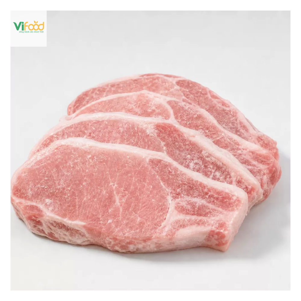 Cốt lết heo đông lạnh Frimesa nhập khẩu Brazil, thùng 25kg