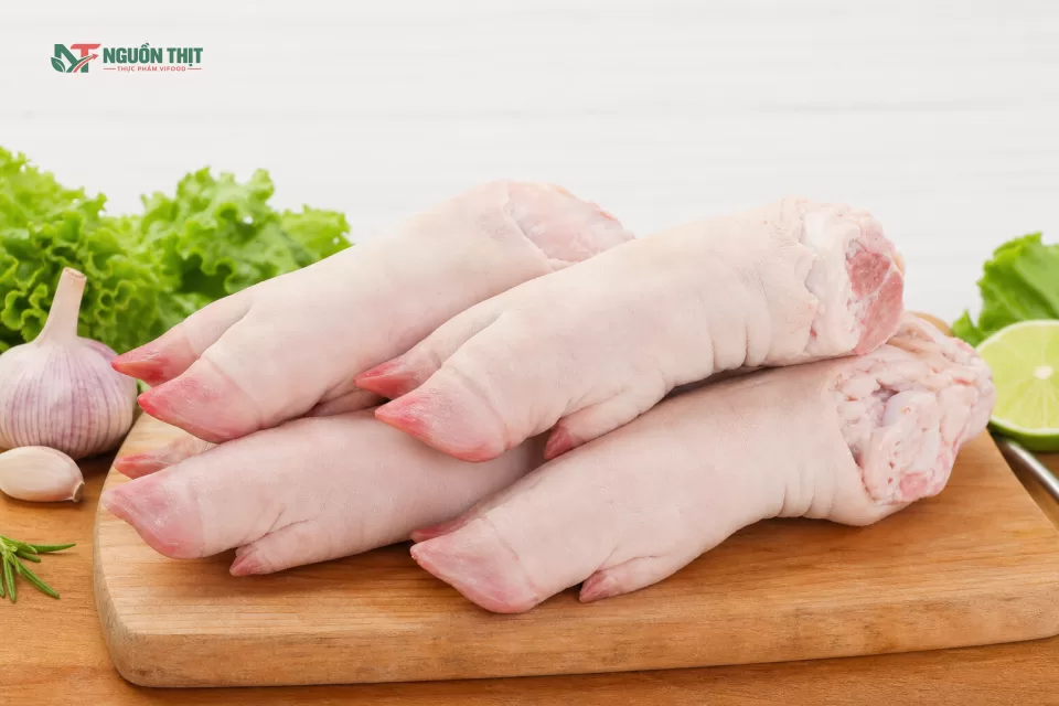 Hình minh họa Kinh nghiệm chọn chân heo sau đông lạnh nhập khẩu Hà Lan chất lượng