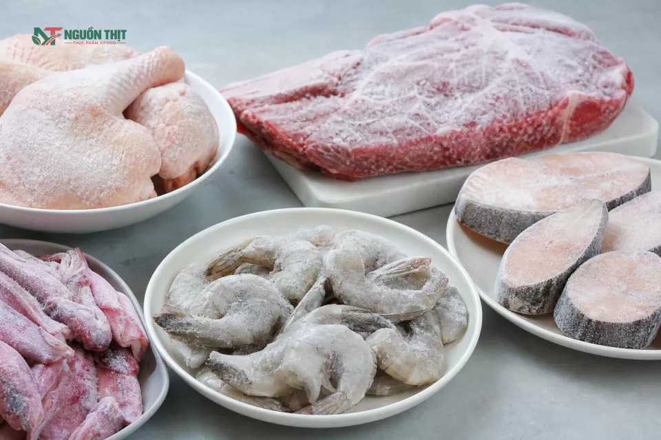 Hình minh họa Kinh nghiệm quan sát tình trạng đông lạnh khi nhận hàng